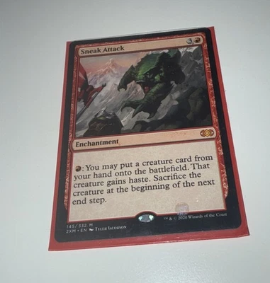 SNEAK ATTACK Eternal Masters Mythic 148/249 MTG NM Regular - Image 1 of 2