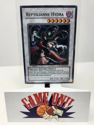YuGiOh Reptilianne Hydra SOVR-EN042 1st Edition Super Rare NM - Image 1 of 2