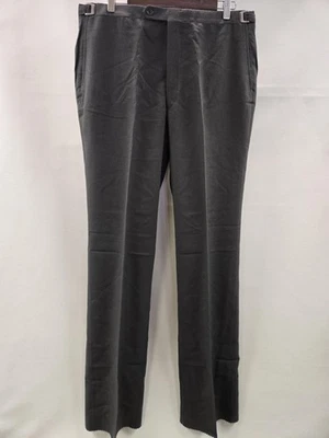 Calça Jaymar Masculina Vintage 38 Cinza Vestido Calças Mescla de Lã Fabricada nos EUA Clássica Anos 80 - Imagem 1 de 4