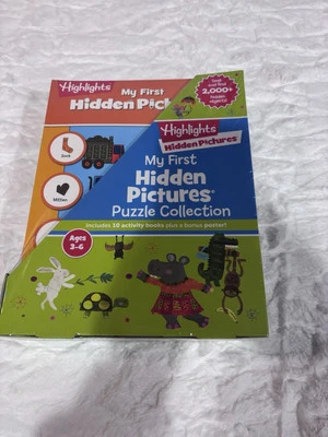 My Firts Hidden Pictures Puzzle Collection Set . - image 1 of 4