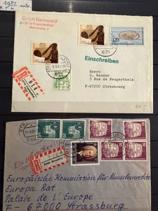 🦬 Collection de timbres Allemands Neufs et Oblitérés de 1982 à 2000🦬 - Picture 1 of 24