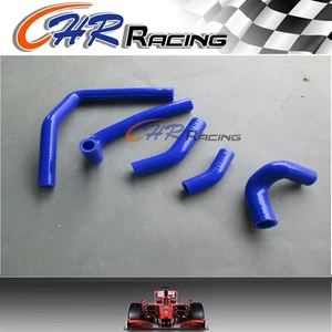 03-08 Honda CR250 CR250R 04 05 06 07 silicone radiator hose 2003 2004-2008 Blue - Picture 1 of 7