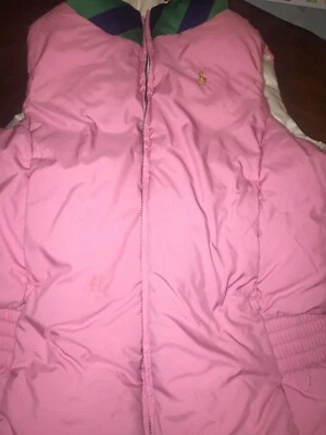 Colete POLO By RALPH LAUREN Reversível Inverno PUFFY Júnior Extra Grande 16  - Imagem 1 de 4