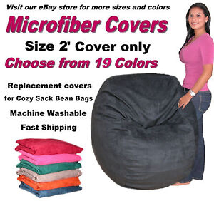 Bean Bag Chair Cover Factory Direct Cozy Sack Store fits 2' Beanbag Chair