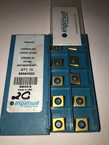 INSERTOS DE CARBURO INGERSOLL CANTIDAD 10 CDE323L024 IN1530 - Imagen 1 de 1