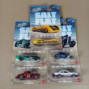 Hot Wheels Salt Flat Racers Full Set 5 Silver Series Ford Neu 2025  - Bild 1 von 11