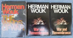 Herman Wouk Winds of War & War and Remembrance (Volumes 1 & 2) BCE HCs - Imagen 1 de 6