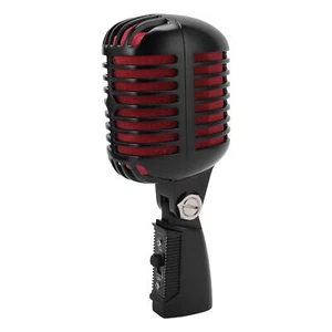 Dynamic Microphone Shockproof Retro Style Mic For Studio Recording - Picture 1 of 24