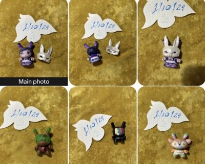 Kidrobot Dunny - Chang'e by MJ Hsu Andy Warhol Lot Of 4 - Image 1 of 4