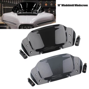10" Windshield Windscreen For Harley Street Glide FLHX/I CVO FLHXSE 2024-later - Picture 1 of 35