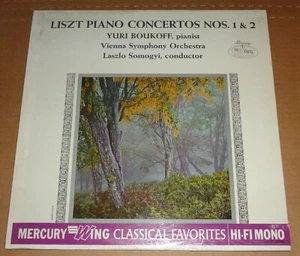 Yuri Boukoff/Somogyi LISZT Concertos No.1 & 2 - Mercury/Wing MGW 14066 SEALED - Picture 1 of 2