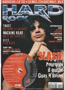HARD ROCK N°19 TRUST / MACHINE HEAD / KISS / SLASH / MALMSTEEN / FISHBONE / HOAX - Imagen 1 de 3