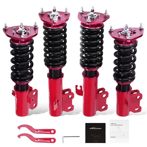 24 Way Damper Adjustable Coilovers Springs Kit For Subaru Impreza WRX GC8 93-01 - Picture 1 of 13