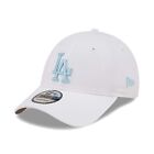 New Era Cap Men's Mlb La Dodgers Team Basic Optic White & Blue 9Forty Hat