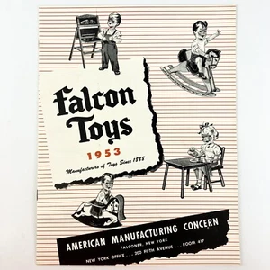 Original 1953 Falcon Toy Catalog American Manufacturing Concern Rocking Horse - Picture 1 of 4
