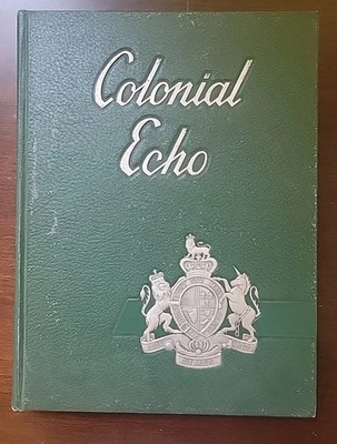 1959 Colonial Echo Yearbook William & Mary College-Williamsburg Virginia  VA - Imagem 1 de 3