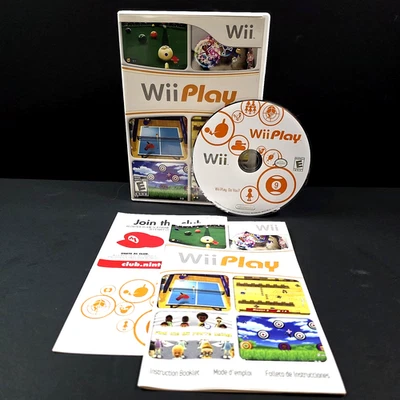 Wii Play | Nintendo Wii Sports Game Disc | Complete CIB - Tested - Image 1 of 4