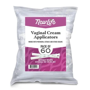 Disposable Vaginal Cream Applicators 60 Pack Hygienic Injector Tool - Picture 1 of 8