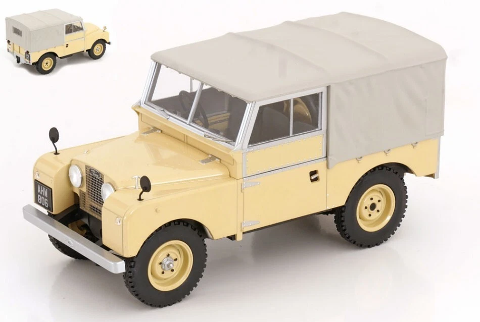LAND ROVER SEIRES I 1957 BEIGE 1:18 - Immagine 1 di 1