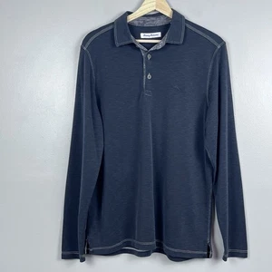 Tommy Bahama Men's Modal Blend Long Sleeve Henley Size S; Beach, Lightweight - Picture 1 of 12