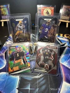 Michael Penix Jr, Brian Thomas jr, Xavier Legette, Rome Odunze Rookie Lot, PRIZM - Picture 1 of 6
