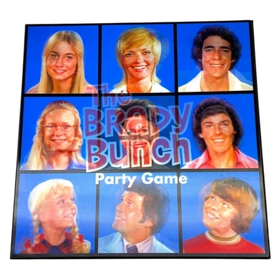 The Brady Bunch Party Game Hologram Box Top- Never Used- Box in great condition! - Image 1 of 4