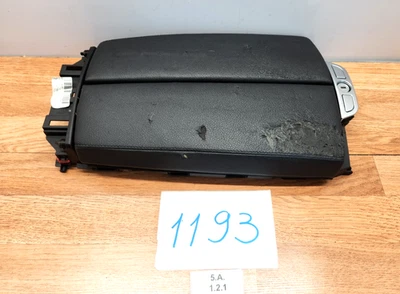 ✅13-19 OEM BMW F06 M6 consola central compartimento de almacenamiento reposabrazos cuero negro * Foto 1 de 4