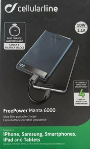 Powerbank 6000 mah Cellularline - Foto 1 di 3