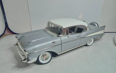 ERTL 1/18 CHEVROLET BEL AIR 57' BON ETAT SANS BOITE gé C8 - Photo 1/4