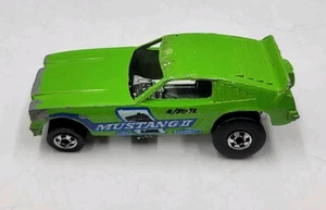 Vintage HOT WHEELS Mustang II Show Hoss funny car 1969 Redline Hong Kong BW - Picture 1 of 16
