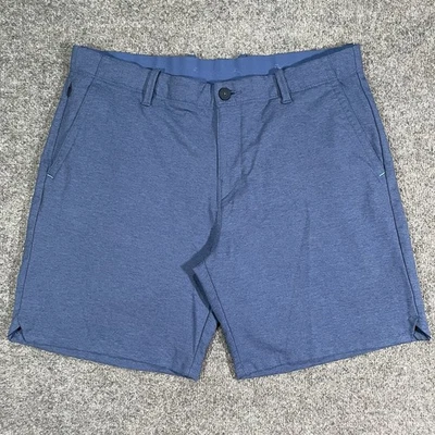 Pantalón Corto de Golf Tommy Bahama On Par Para Hombre 36 Azul Elastizado Rendimiento Flex Islandzone Foto 1 de 4