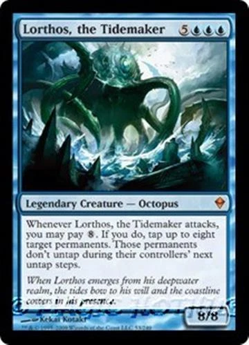 MTG - LORTHOS, THE TIDEMAKER - Zendikar(M) - Image 1 of 1
