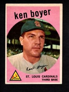 1959 Topps Ken Boyer  #325   VG-VGEX