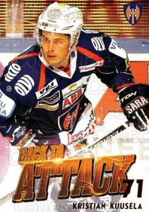 2015-16 Finnish Cardset Back to Attack #13 Kristian Kuusela