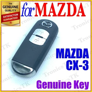 MAZDA CX-3 - SMART KEY REMOTE / PROXIMITY KEY - 2 BUTTONS - DK SERIES - GENUINE - Foto 1 di 7