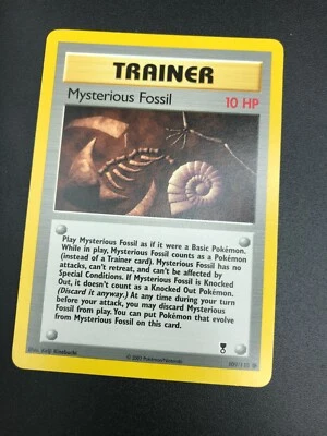 Mysterious Fossil 109/110 Common Legendary Collection 2002 Pokemon Vintage NM - Image 1 of 2