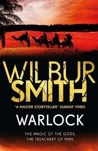 Warlock The Egyptian Series 3 by Wilbur Smith Paperback Book