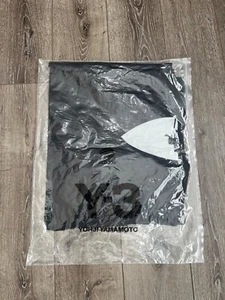 Adidas Y3 Yohji Yamamoto V Neck Black T Shirt Size 2XL brand new in bag - Picture 1 of 4