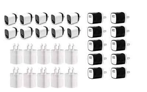 10x 1A USB Power Adapter AC Home Wall Charger US Plug FOR iPhone 6 7 8 X 11 - Picture 1 of 7