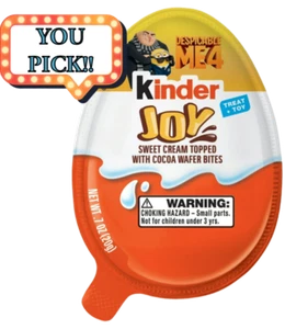 Juguete Minion Kinder Joy DESPICABLE ME 4 Coleccionable Solo TÚ ELIGES + ENVÍO COMBINADO - Imagen 1 de 16