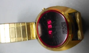 LED Uhr Vintage Rare Mike Made National Semiconductor Speidel 1/20 10k GF USA - Bild 1 von 18