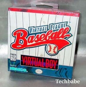 New Nintendo Virtual Boy V League Baseball Game Factory Sealed USA - Picture 1 of 2