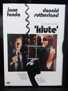 KLUTE (1971) Jane Fonda Donald Sutherland GENUINE REGION 1 DVD AS NEW THRILLER - Picture 1 of 6