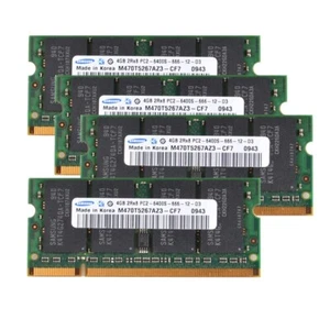Samsung 4x 4GB 2Rx8 PC2-6400 DDR2-800MHz 200pin SODIMM Laptop Memory RAM - Picture 1 of 8