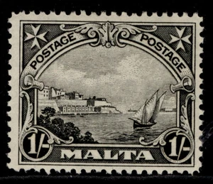 MALTA GV SG166, 1s black, VLH MINT. - Picture 1 of 1