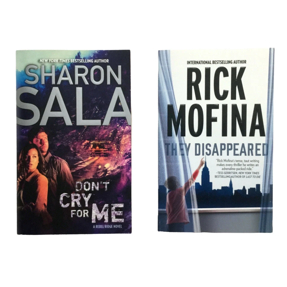 HARLEQUIN Novels Lot Suspense ROMANCE Sharon Sala and Rick Mofina, 2 Books - Image 1 of 4