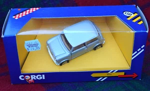 1989 CORGI 1/36 #330/6 1960s Mini "City" 30th Anniversary silver MIB - Picture 1 of 5