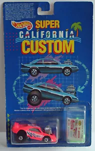 Hot Wheels Super California Custom Jack Flash Pink Malaysia 1991 Dodge Charger - Picture 1 of 2