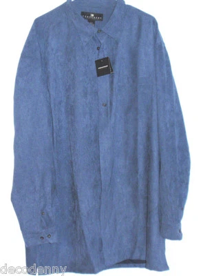 NEW Consensus Sportswear Long Sleeve Button Front Size XXL Tall Lined Men's - Image 1 of 2