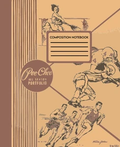 Composition Notebook: Vintage Pee Chee Folder Look, College Rule 100 Pages for N - Picture 1 of 1